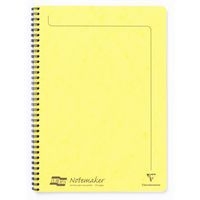 Europa A4 Notemaker reliure intégrale Jaune citron 21x29,7cm 120p détachligné - Image principale