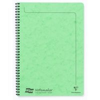 Europa A4 Notemaker reliure intégrale Lime 21x29,7cm 120p détachligné - Image principale