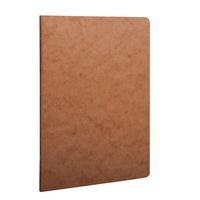 Age Bag cahier piqué 14,8x21cm 96p ligné tabac - Image principale