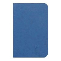 Age Bag carnet piqué 9x14cm 96p uni bleu - Image principale