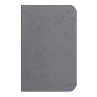 Age Bag carnet piqué 9x14cm 96p uni gris - Image principale