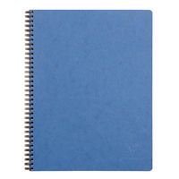 Age Bag  carnet reliure intégrale perfo 4 trous 22,5x29,7cm 160p détachables 5x5 bleu - Image principale