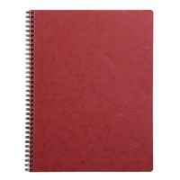 Age Bag  carnet reliure intégrale perfo 4 trous 22,5x29,7cm 160p détachables ligné rouge - Image principale