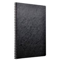 Age Bag  cahier reliure intégrale 21x29,7cm 100p Q.5x5 noir - Image principale