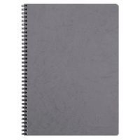 Age Bag  cahier reliure intégrale 21x29,7cm 100p Q.5x5 gris - Image principale