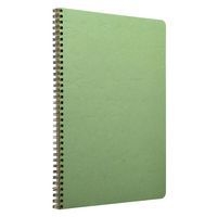 Age Bag  cahier reliure intégrale 21x29,7cm 100p ligné + marge vert - Image principale