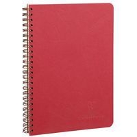 Age Bag  carnet reliure intégrale 14,8x21cm 100p ligné rouge - Image principale