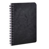 Age Bag  carnet reliure intégrale 9x14cm 100p ligné noir - Image principale