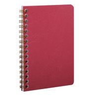 Age Bag  carnet reliure intégrale 9x14cm 100p ligné rouge - Image principale