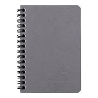 Age Bag  carnet reliure intégrale 9x14cm 100p ligné gris - Image principale