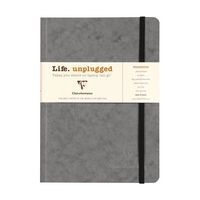 Age Bag Roadbook carnet dos carré collé 14,8x21cm 128p ligné gris - Image principale