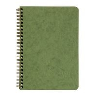 Age Bag carnet reliure intégrale à poches 14,8x21cm 120p détachligné vert - Image principale