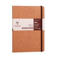 Age Bag My.Essential carnet cousu dos carré 14,8x21cm 192p ligné Tabac papier ivoire 90g - Image principale