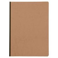 Age Bag cahier broché 21x29,7cm 192p Uni tabac - Image principale