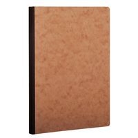 Age Bag carnet broché 14,8x21cm 192p Uni tabac - Image principale