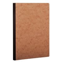 Age Bag carnet broché 14,8x21cm 192p 5x5 tabac - Image principale