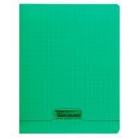 8000 POLYPRO, Cahier piqué vert 17x22cm 140p séyès 90g - Image principale