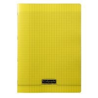 8000 POLYPRO, Cahier piqué jaune 21x29,7cm 48p séyès 90g - Image principale