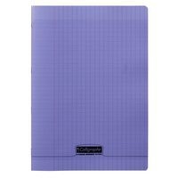 8000 POLYPRO, Cahier piqué violet 21x29,7cm 48p séyès 90g - Image principale