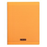 8000 POLYPRO, Cahier piqué orange 21x29,7cm 192p séyès 90g - Image principale