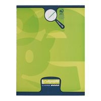 8000 PELLICULE, Cahier piqué 17x22 32p séyès agrandi 3mm 90g - Image principale