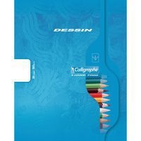 7000, Piqûre dessin 17x22 32p uni 120g - Image principale