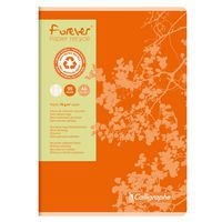 FOREVER, Cahier piqué 21x29,7 96p séyès 70g recyclé - Image principale