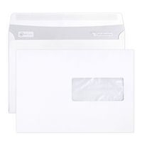 Boite 500 enveloppes auto.adh 162x229 fen45x100 90g ass°2 - Image principale