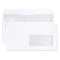 Boite 500 enveloppes auto.adh 110x220 fen45x100 80g ass°2 - Image principale