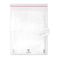 10 pochettes à bulles 350x470 Kraft blanc 90g ss film - Image principale