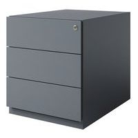 Caisson mobile en métal bas - 3 tiroirs - Bisley - Image 2