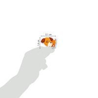 Cooky, Sach 1 pl 7,5x2cm, Animaux de la ferme - Image 2