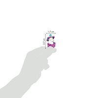 Cooky, Sach 1 pl 7,5x12cm, Licorne anniversaire - Image 4