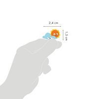 Cooky, Sach 1 pl 7,5x12cm, Météo - Image 2