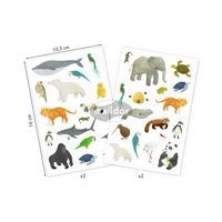 Mimi Stick', Sach 4 pl 10,5x16cm, Animaux en voie de disparition - Image 5