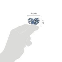 Initial, Sach 4 pl 10,5x16cm, Holographiques, Cœurs-Etoiles - Image 3