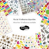 Initial, Sach 4 pl 10,5x16cm, Etoiles Multicolores - Image 4