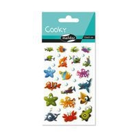 Cooky, Sach 1 pl 7,5x12cm, Animaux de la mer - Image principale