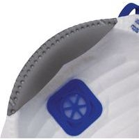 Demi-masque respiratoire coque à usage unique FFP2 - Manutan Expert - Image 3