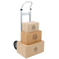 Diable aluminium - Roues semi-pneumatiques - Force 150 kg - Image 7