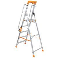 Escabeau professionnel aluminium avec rampe - Manutan Expert - Image 3