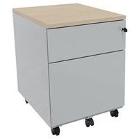 Caisson mobile métal Evidence top bois Vinco - Image 8