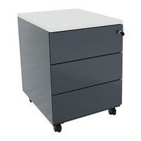 Caisson mobile métal Evidence top bois Vinco - Image 4