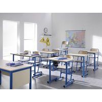 Lot de 2 chaises Nila II hauteur réglable piètement gris - Image 4