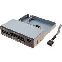 Lecteur de cartes memoire 35 en 1 noir en baie 3,5 - Image principale