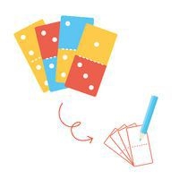 Dominos à personnaliser 28 pièces - Image 2