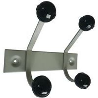 Portemanteau mural à 2 boules - Image 2