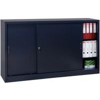 Armoire à monter porte coulissante - Basse - L 160 cm - Manutan Expert - Image principale