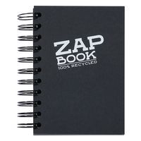 Zap Book RI A6 160 feuilles 80g Noir - Image principale