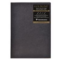 Carnet Collé Goldline 140g papier ivoire portrait - Clairefontaine - Image principale